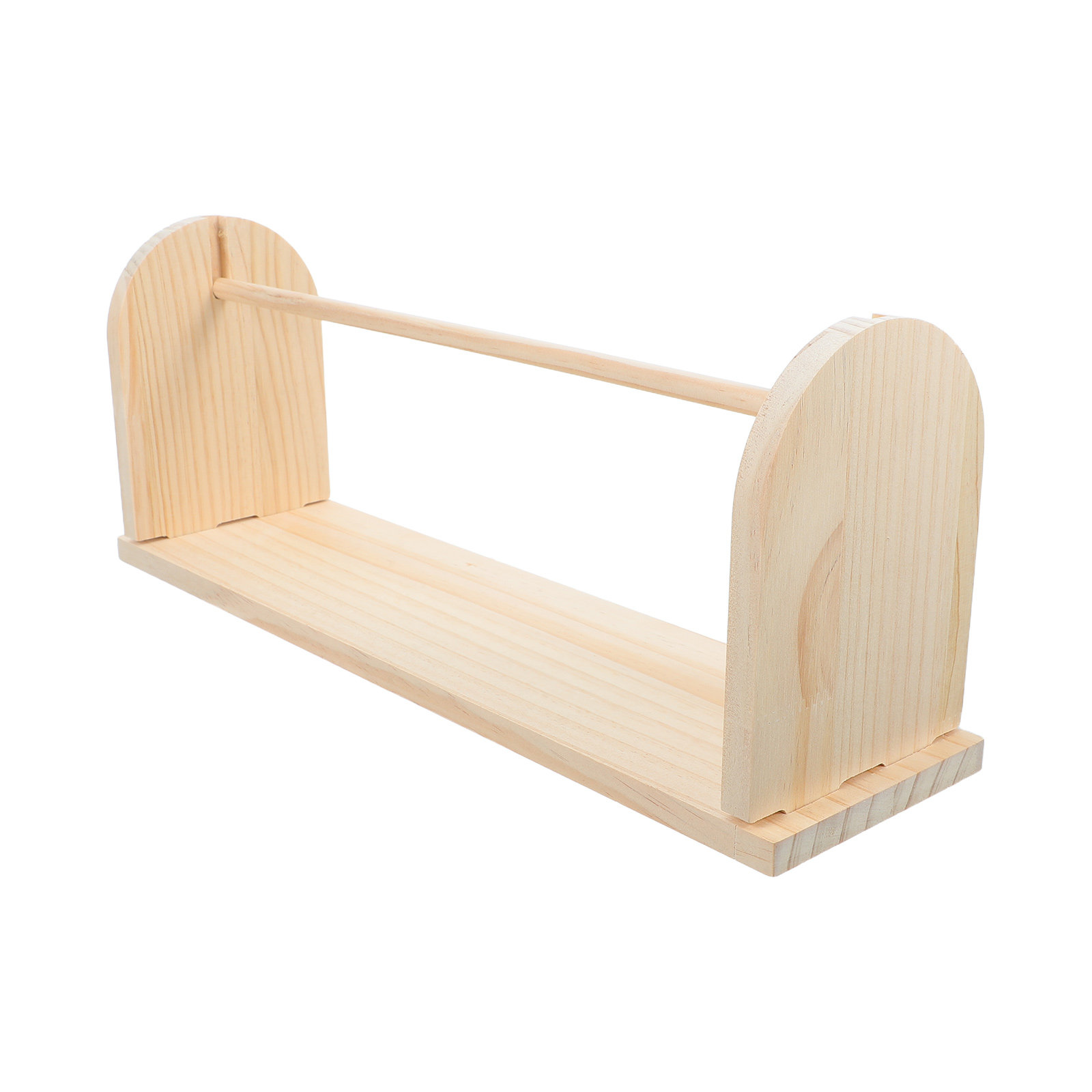 Wooden Tabletop Paper Roll Hol - Papercraft Supply Ribbon ulasan dan harga