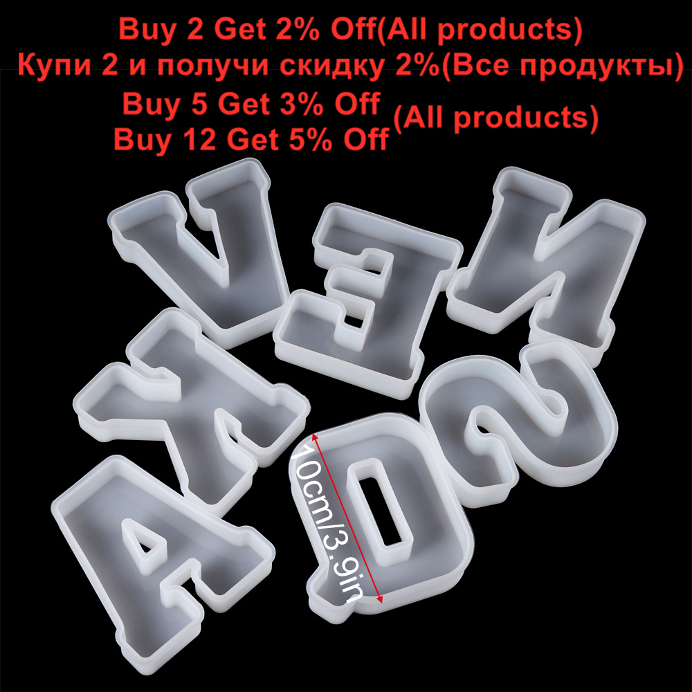 3Sizes A to Z Letter Silicone  - Event Z ulasan dan harga