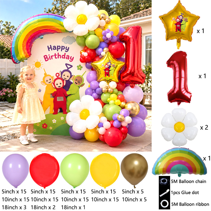 Teletubbies Balloon Arch Kit B - Balloon Arch Kit ulasan dan harga