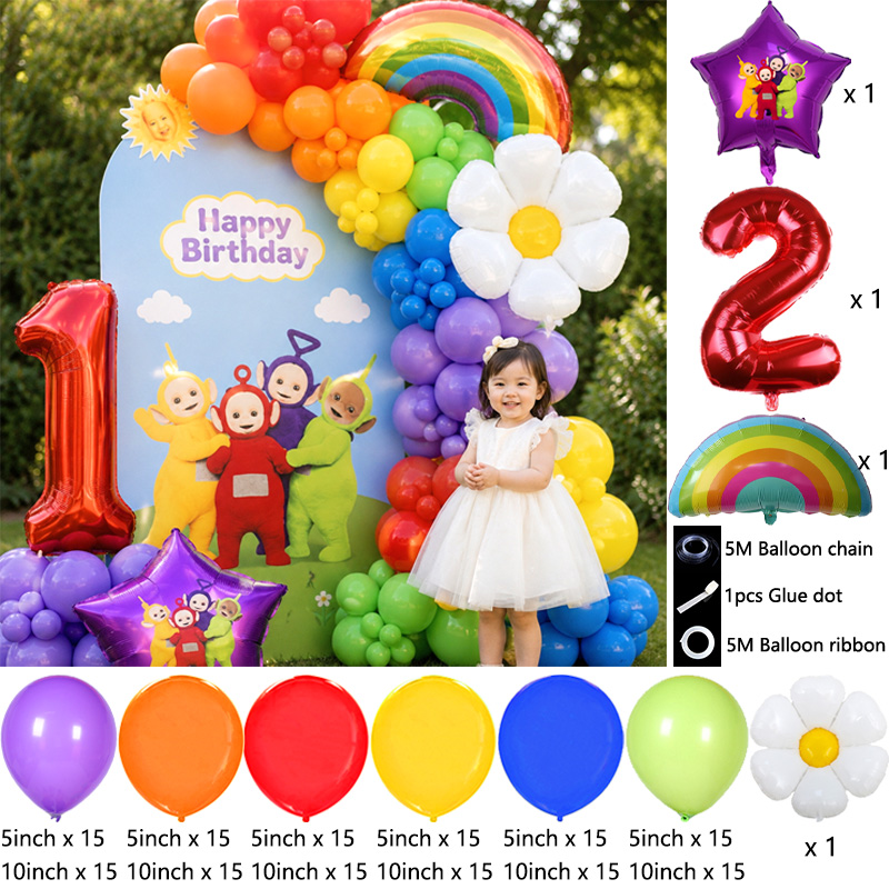 Teletubbies Balloon Arch Kit B - Balloon Arch Kit ulasan dan harga