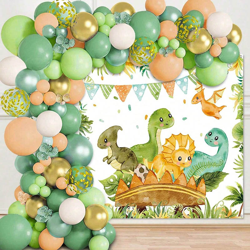Dinosaur Balloon Set Arch for  - Balloon Arch Kit ulasan dan harga