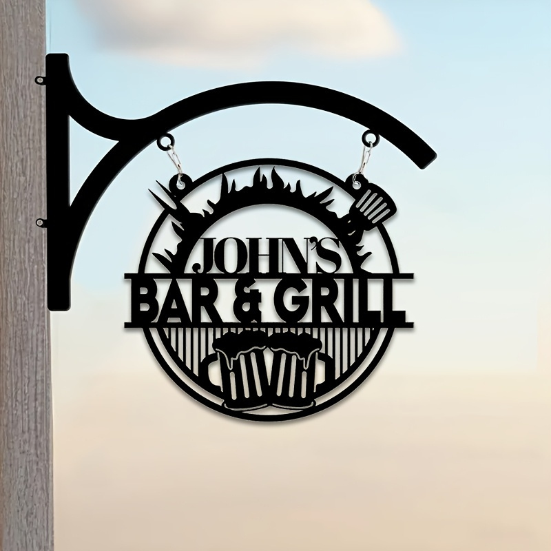 Customizable Wrought Iron Sign - Eve Party ulasan dan harga