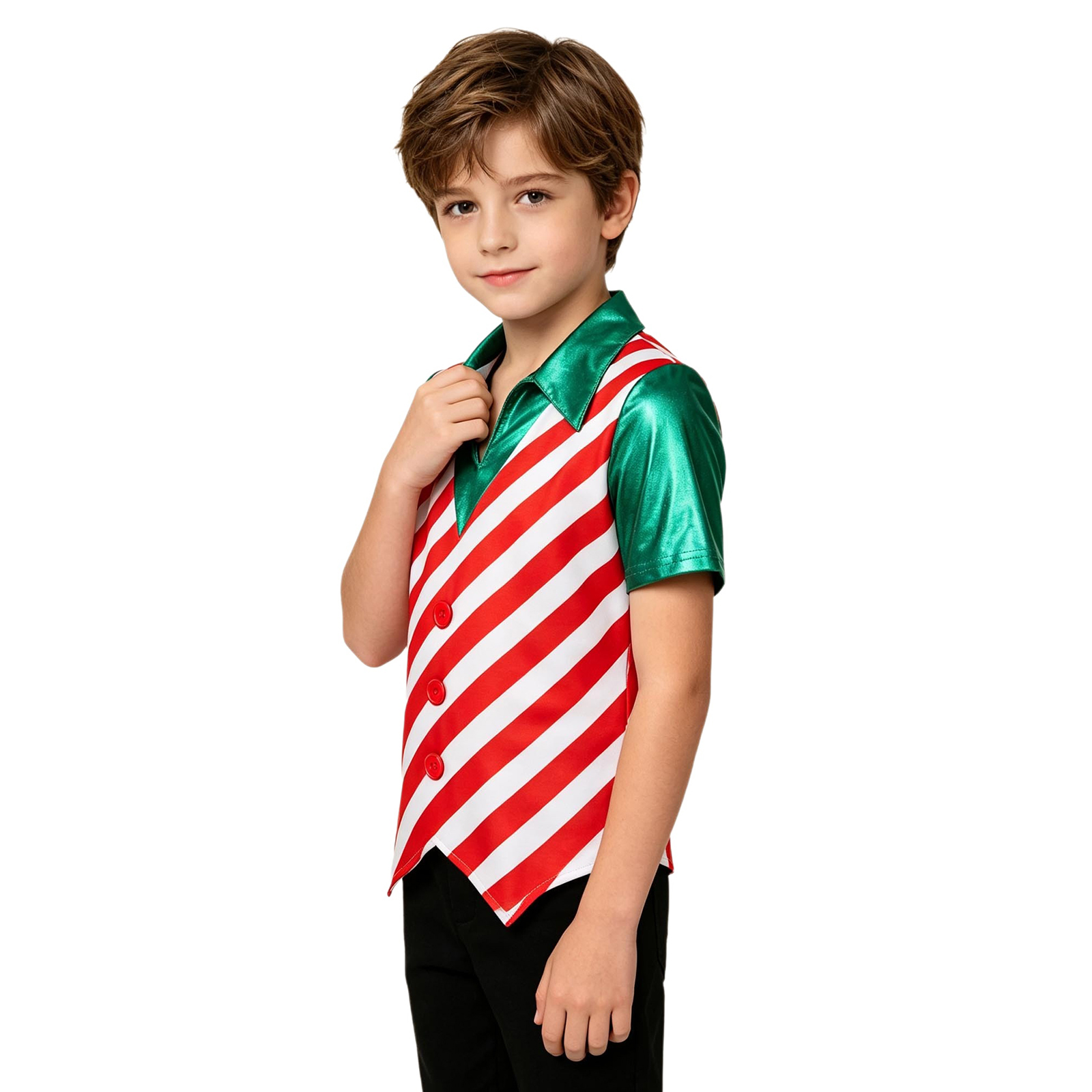 Kids Boys Metallic Striped Chr - Eve Party ulasan dan harga