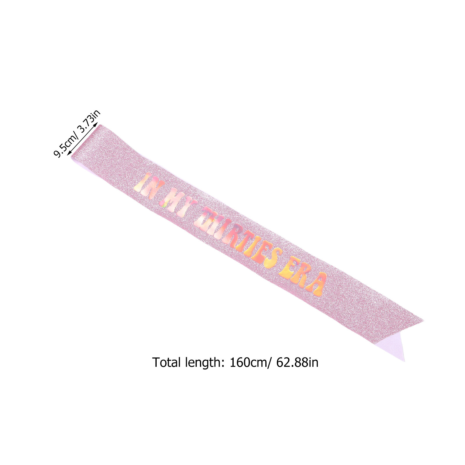 in My Thirties Era Birthday Sa - Birthday Sash Glitter ulasan dan harga